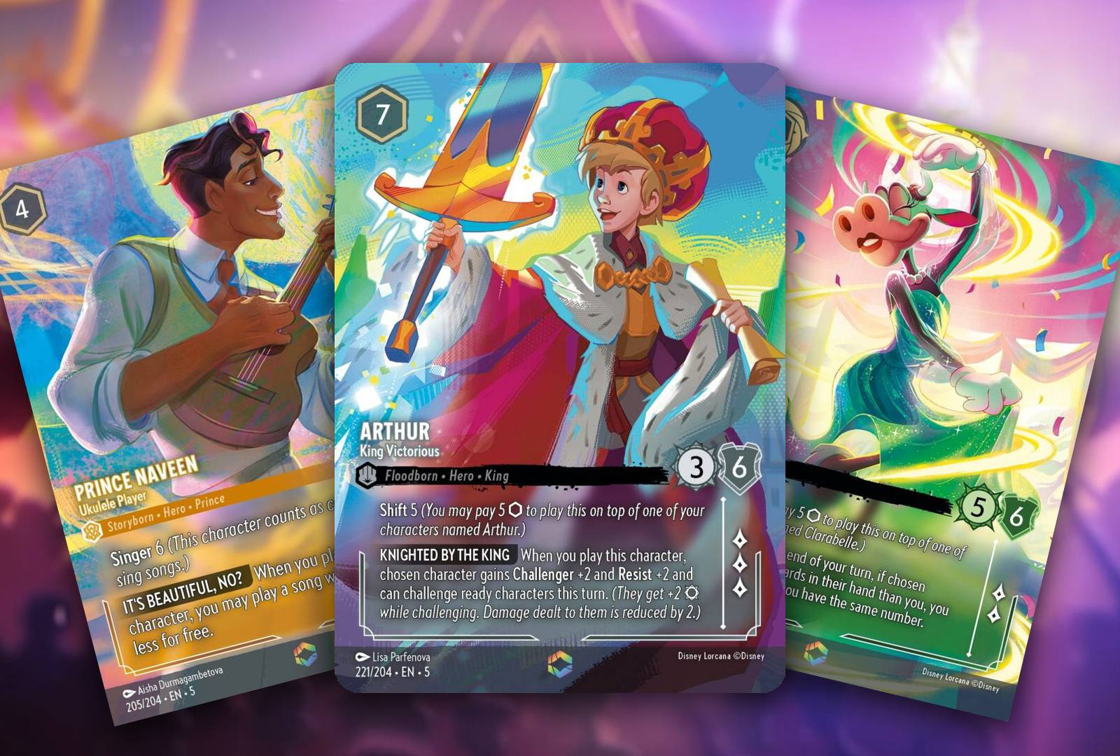 lorcana enchanted cards set 2 Amazon.com: Ravensburger Disney Lorcana TCG: Archazia's Island  Single-Player Starter Deck - Amethyst & Steel | Engaging Gameplay | Over  200 Original Disney Artworks