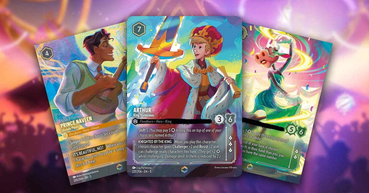 10 Coolest Disney Lorcana Shimmering Skies Enchanted Cards, Ranked