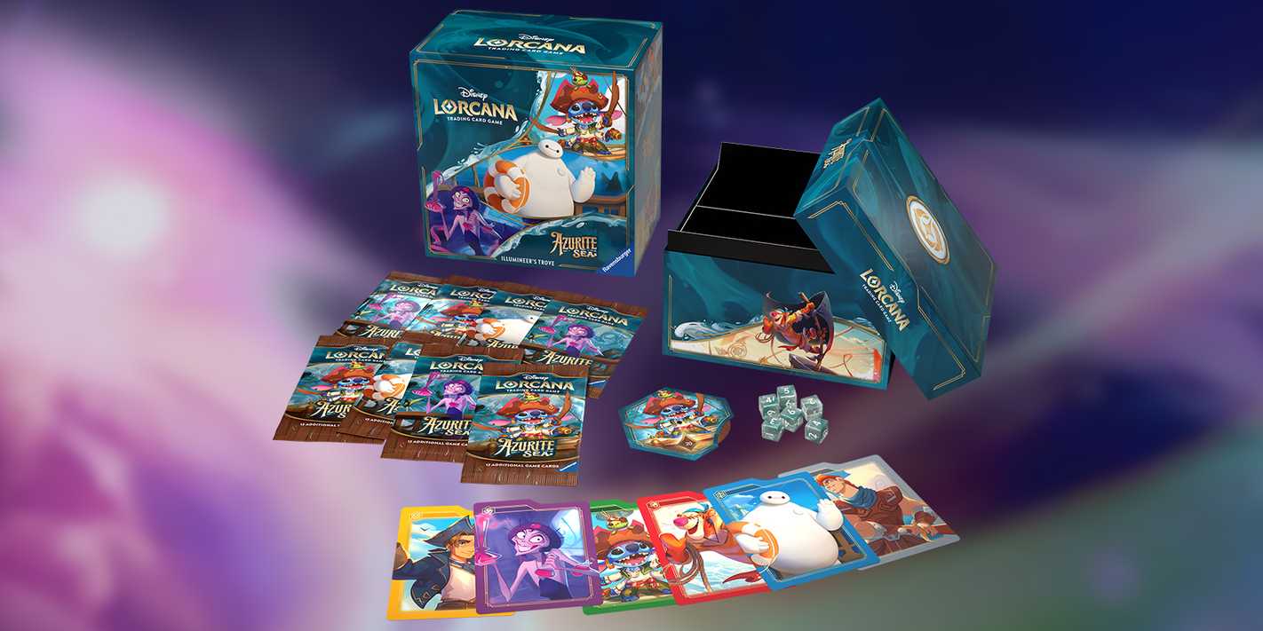 Disney Lorcana: Azurite Sea - Release Date, Pricing, & New Cards Disney Lorcana: Azurite Sea - Release Date, Pricing, & New Cards