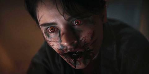 Evil Dead Rise possessed Bridget