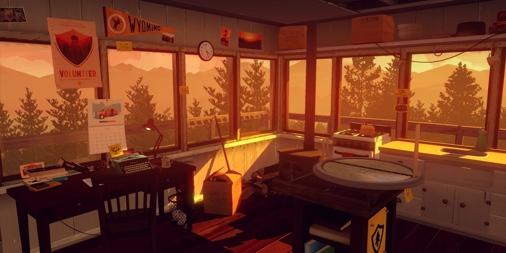Il rifugio antincendio in Firewatch