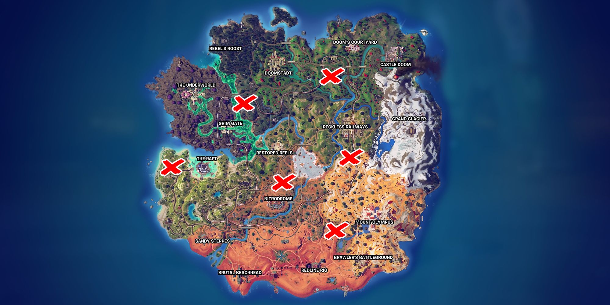 Where To Find Stark Industries Chests Armories In Fortnite All Fortnite Stark Industries Chests Locations Map 