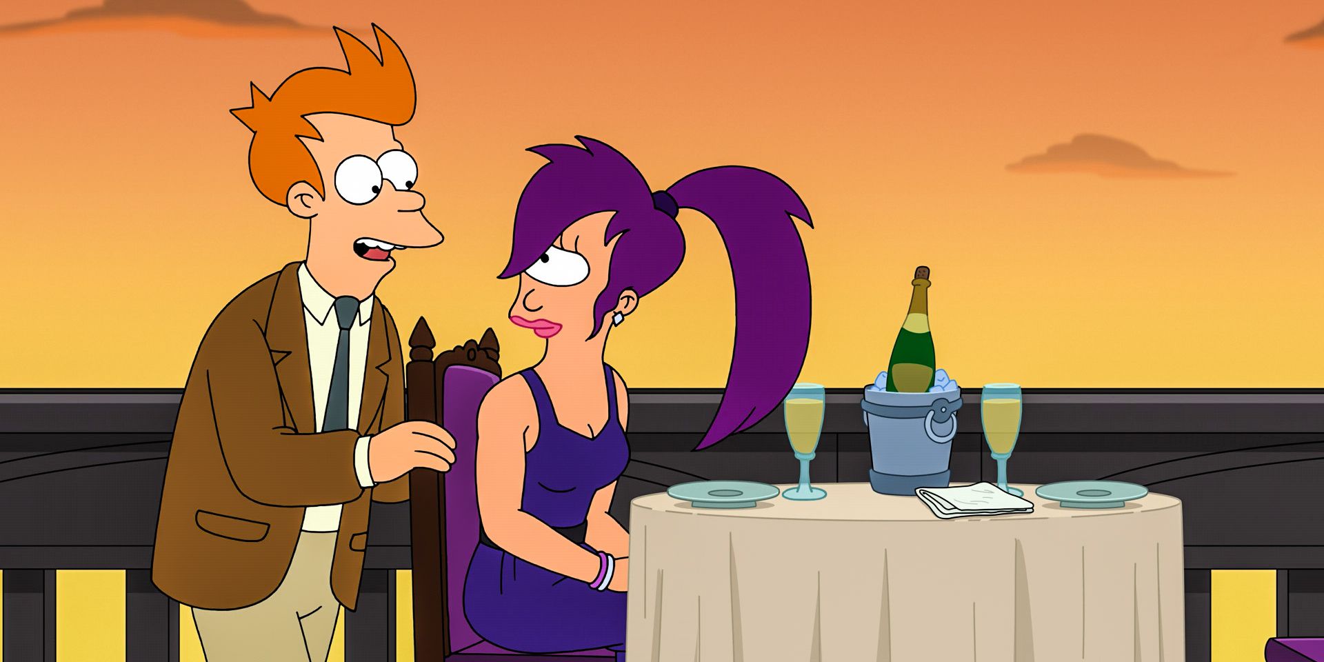 El final de la temporada 12 de Futurama le da a Fry y Leela un final perfectamente trágico