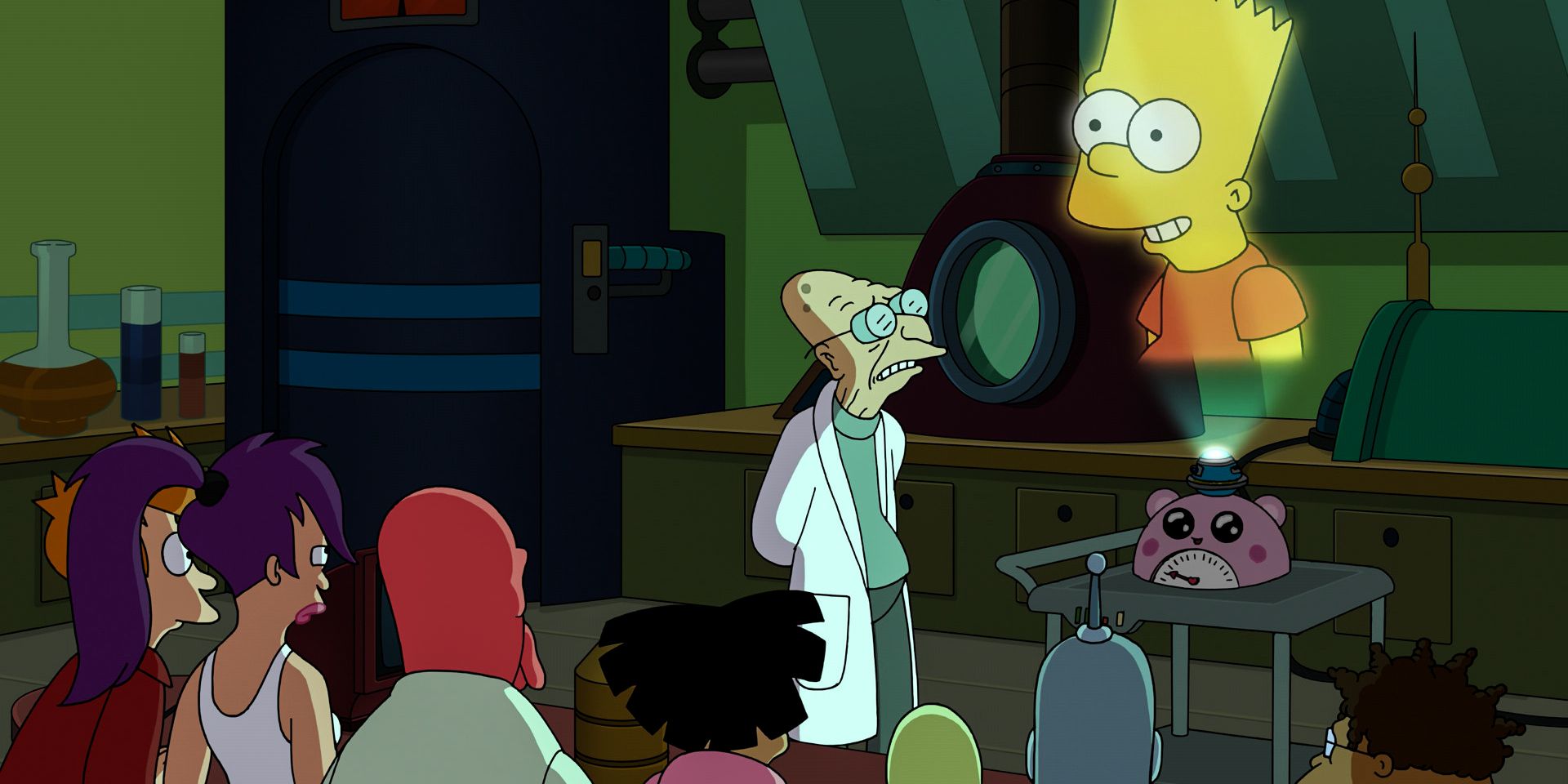 Futurama Season 12's The Simpsons Insult Calls Out A Big 25-Year-Old Matt Groening Mystery