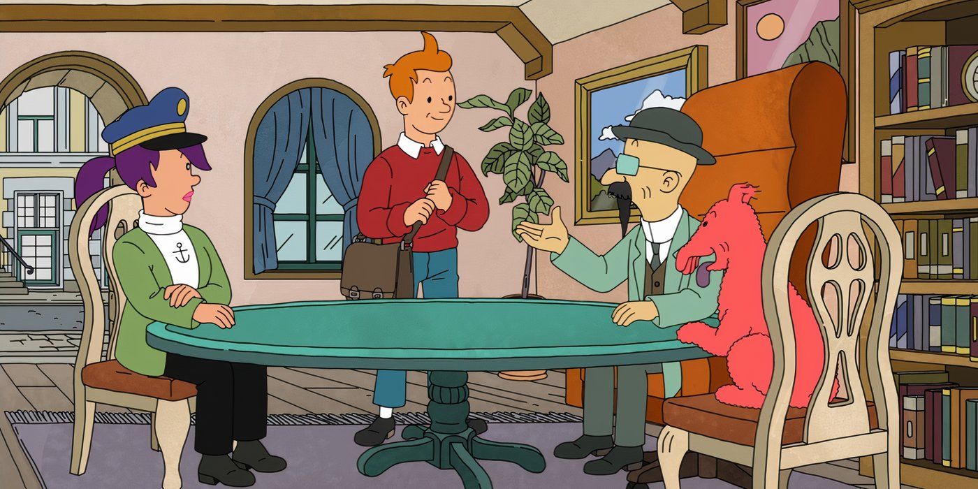 Futurama's New Riff On Classic 95-Year-Old Comic Is One Of The Show's Best Parodies Of All Time