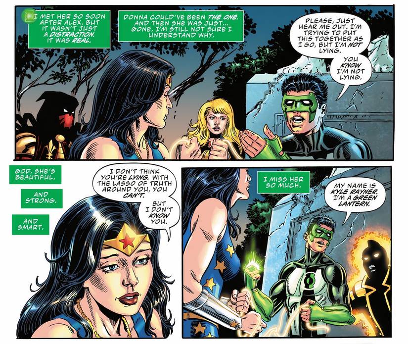 Kyle Rayer A Forgotten Justice League Romance Returns, Confirming Green Lantern's ...