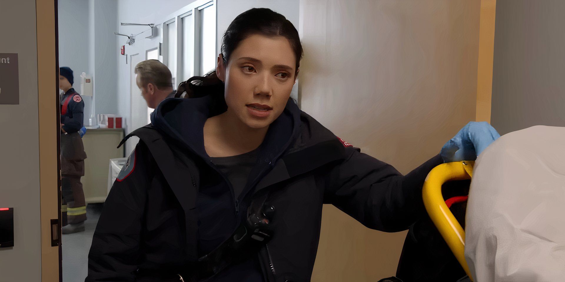 Hanako Greensmith as Violet Mikami in Chicago Fire (2)