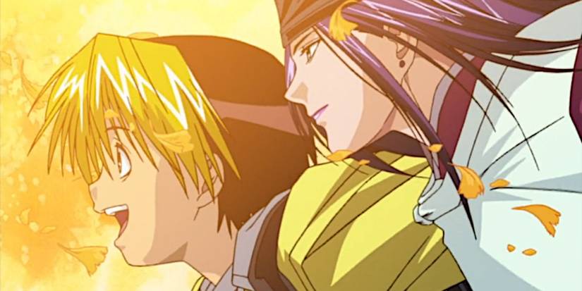 Hikaru no Go running with Sai in episode 1
