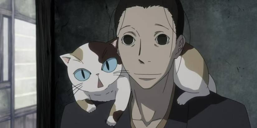 House of Five Leaves Akitsu and his cat