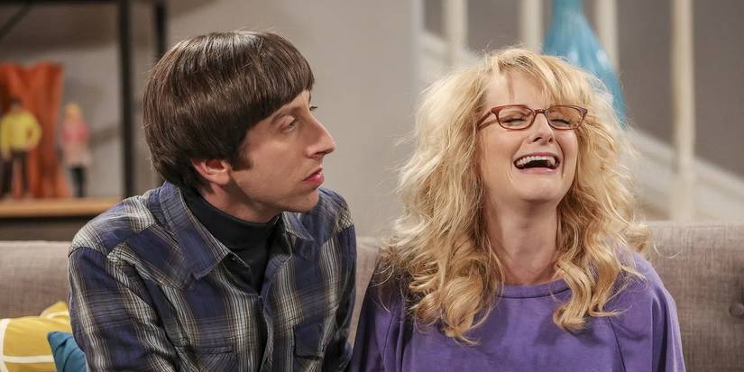 Howard e Bernadette em The Big Bang Theory
