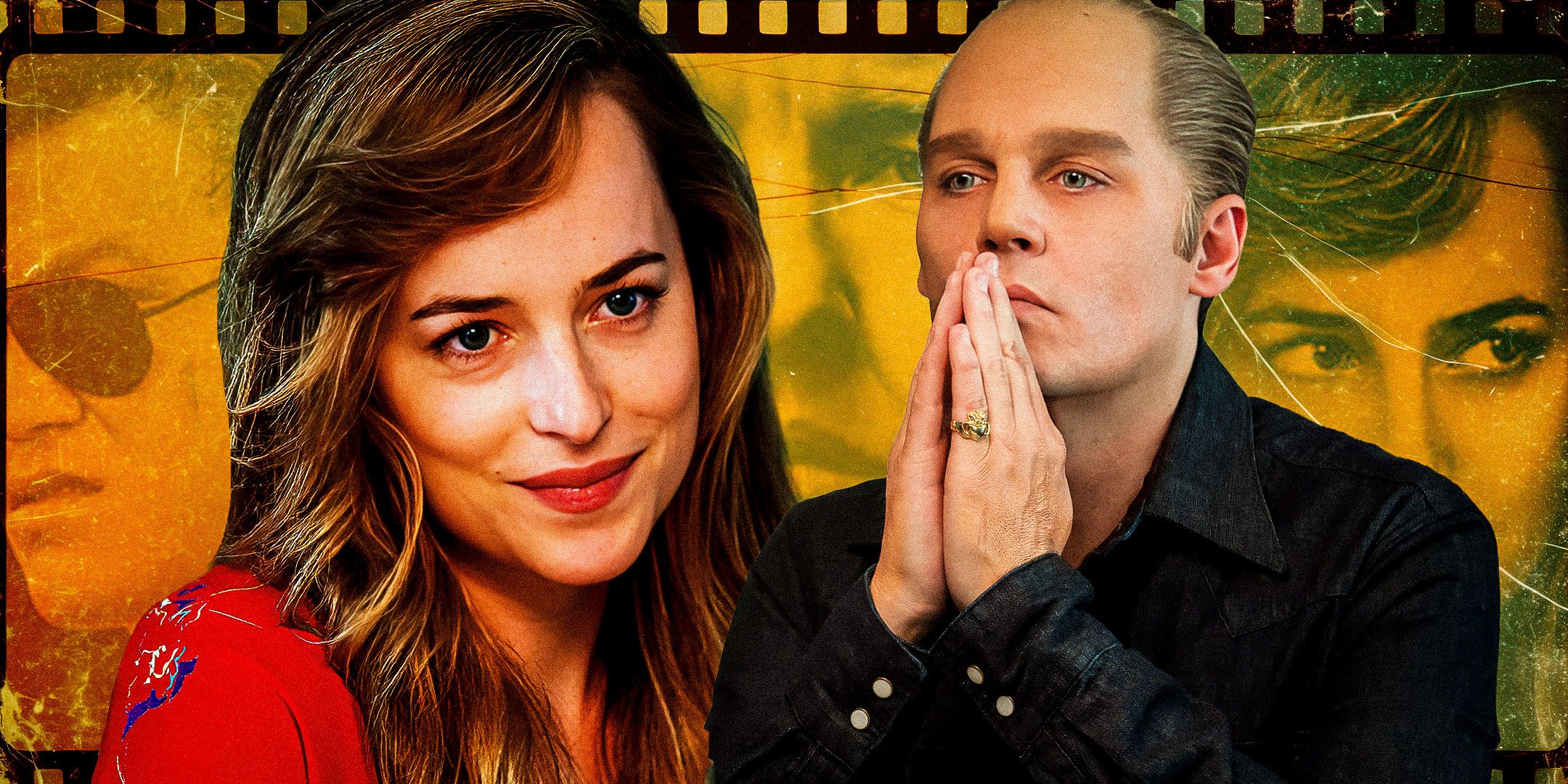 Custom image from Black Mass shows Johnny Depp and Dakota Johnson in their lead roles