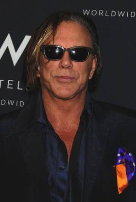 Headshot OF Mickey Rourke