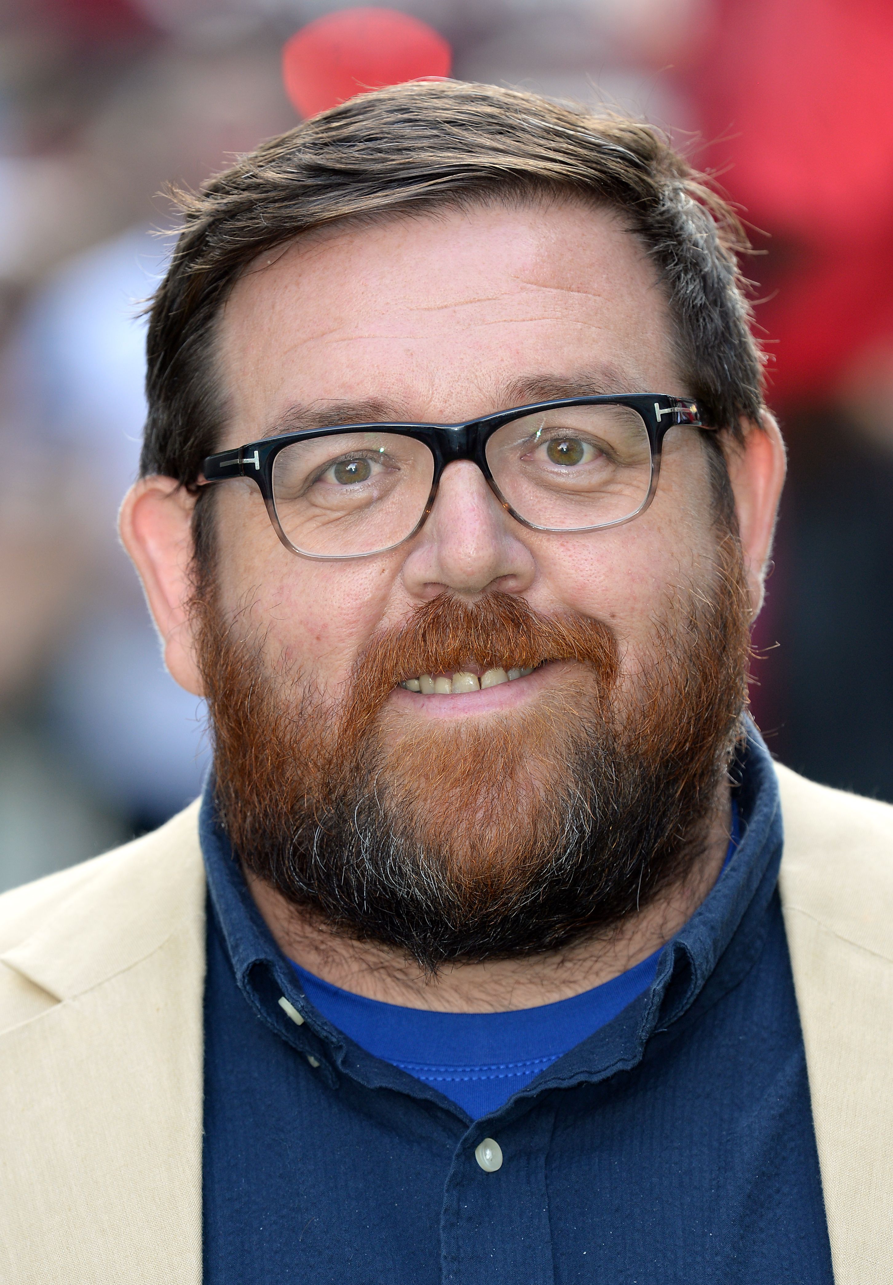 Headshot Of Nick Frost