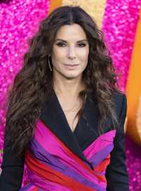 Headshot Of Sandra Bullock In The Los Angeles Premiere Of Netflix's 'A Family Affair'