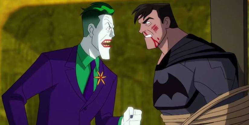 Coringa descobre a identidade do Batman na série Harley Quinn