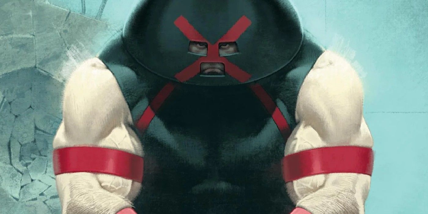 Comics: Juggernaut appears in a new black X-Men costume.