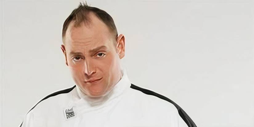 Keith Greene from Hell's Kitchen season 2 standing in front of a white background