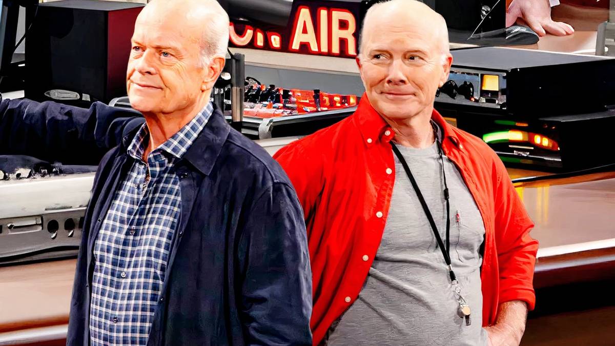 Dr. Crane's KACL Studio Return \u0026 Character Reunions Revealed In Frasier  Reboot Season 2 Images, image size:1200x675