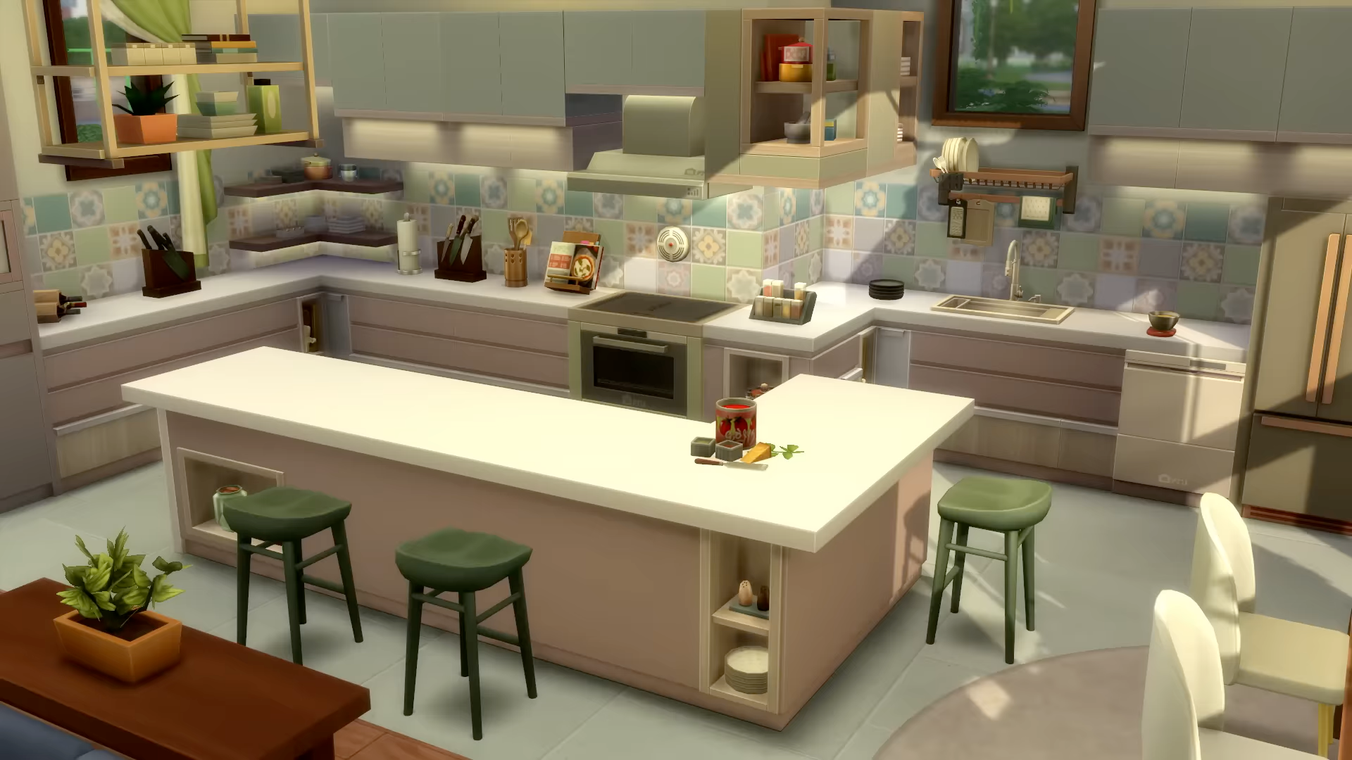 Whilloh Kitchen - The Sims 4 Build / Buy - CurseForge, image size:1500x844