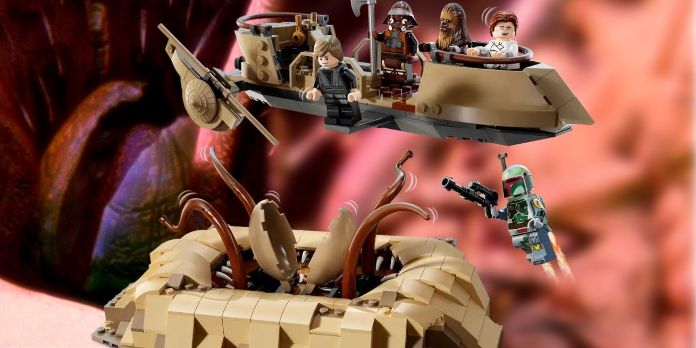Return of the Jedi's Sarlacc Pit Gets The Brick-Built LEGO
