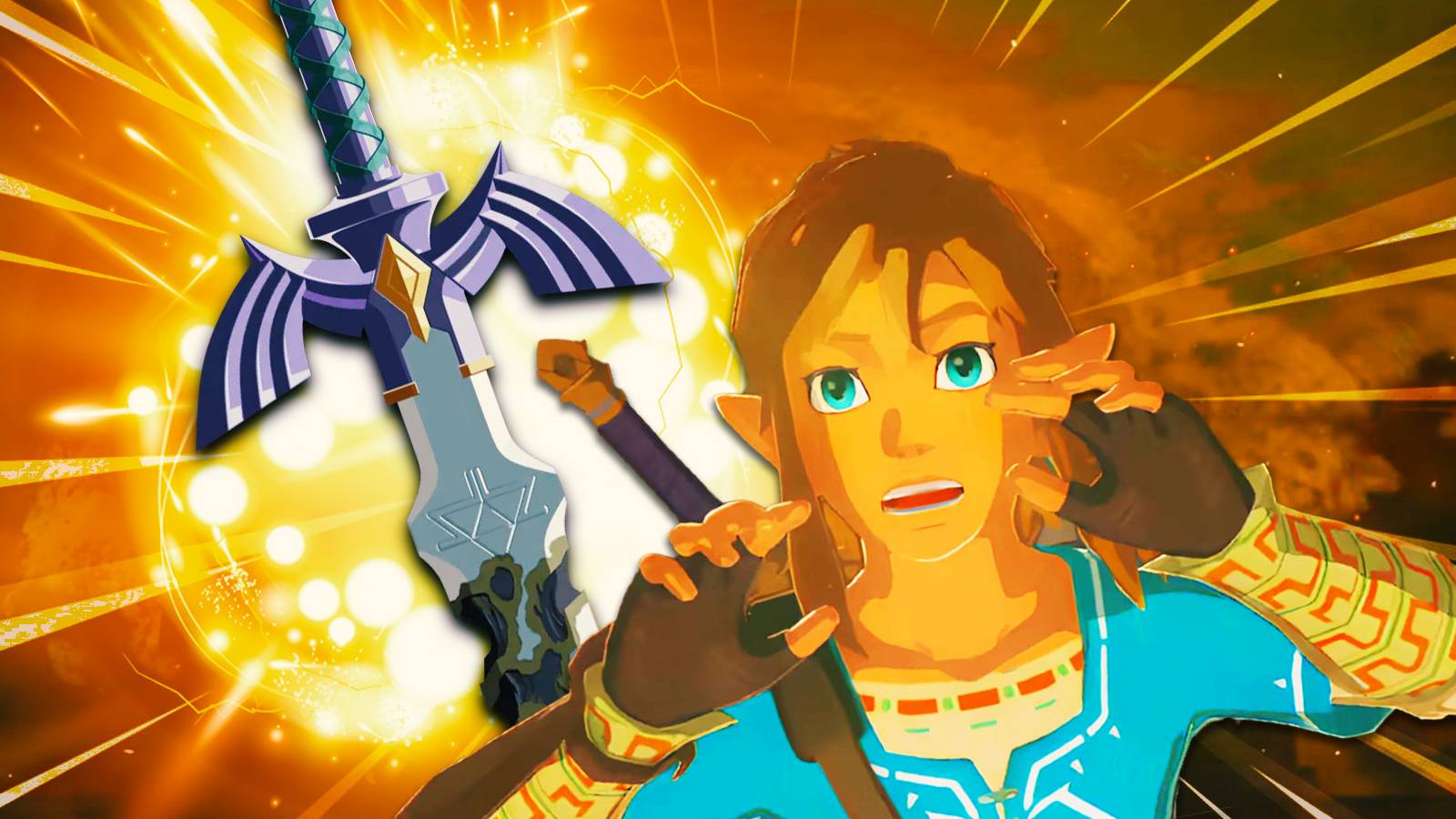 Link Cosplay With Real Glowing Master Sword Branded 