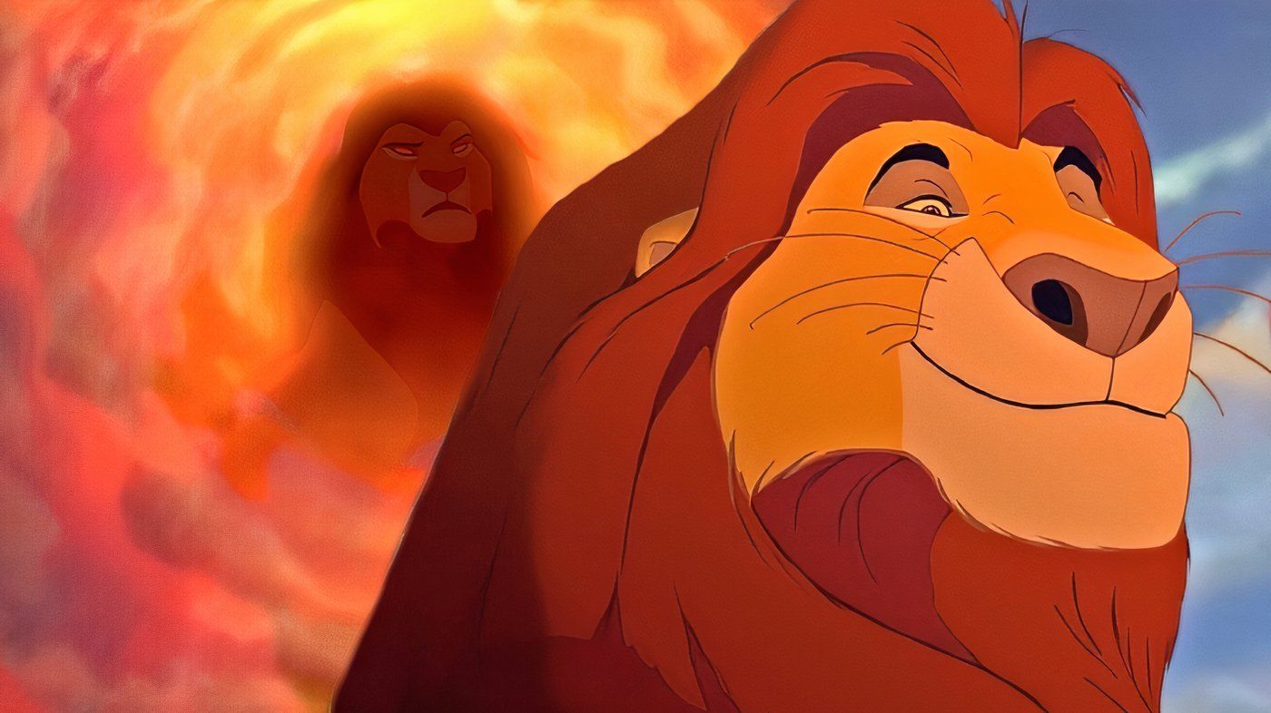 Simba Ghost The Lion King Simba And Mufasa Ghost