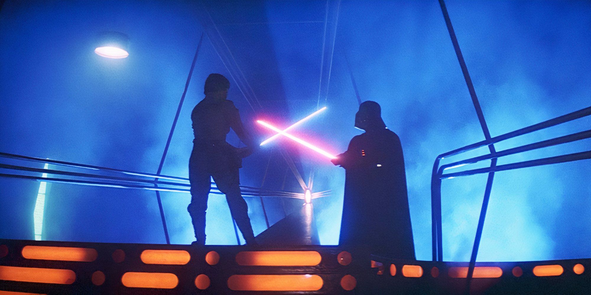 Luke vs Vader in Episode V