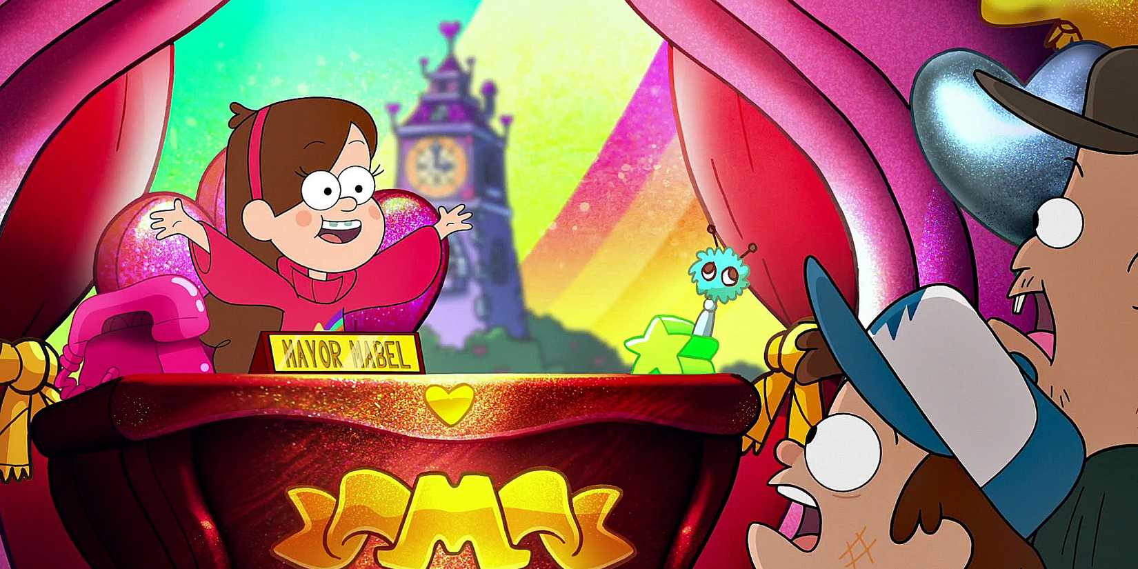 Mabel in her owl world in Gravity Falls