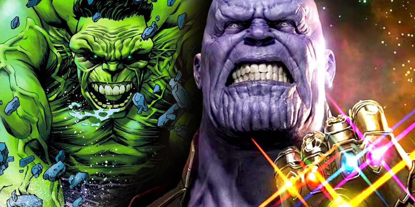 Hulk Makes Marvel History by FINALLY Beating Thanos in a Fight