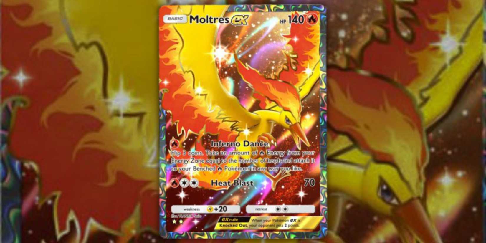 moltres card pokemon tcg pocket Moltres Ex Holographic Pokmon TCG Pocket Self Made Card - Sharp Details!