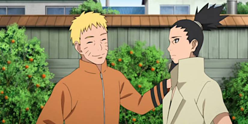 Naruto And Shikamaru In Boruto
