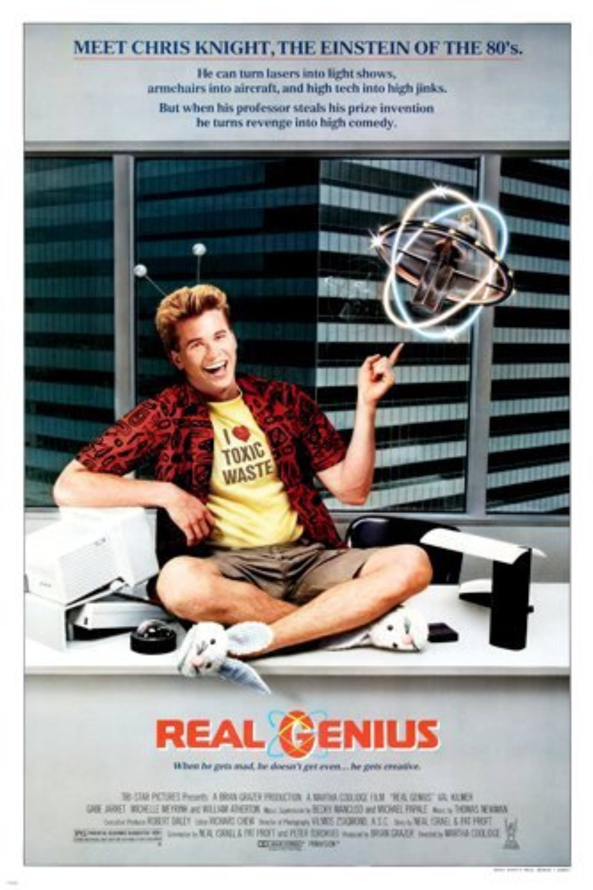 Real Genius (1985) - Poster