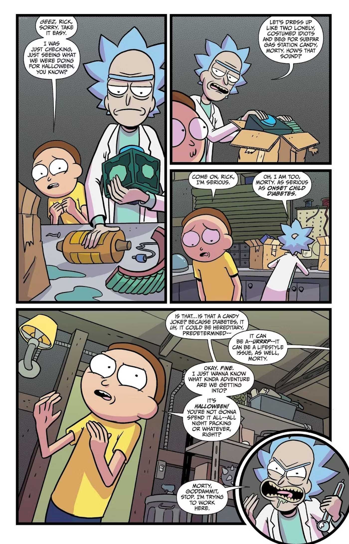 Werewolf Variants Exclusive: First Look at Rick and Morty's Halloween Special Introduces ...