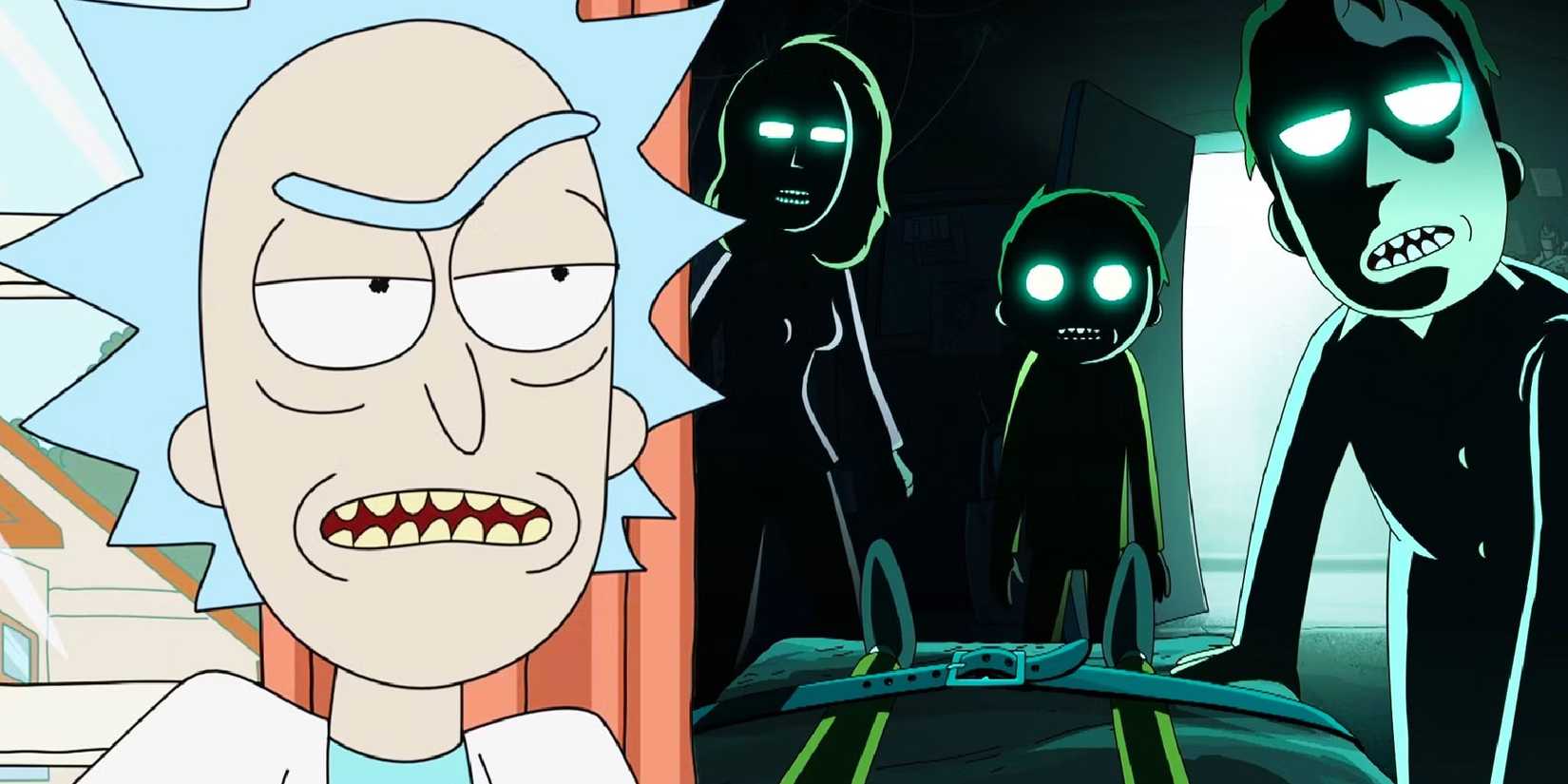 rick and morty's night family