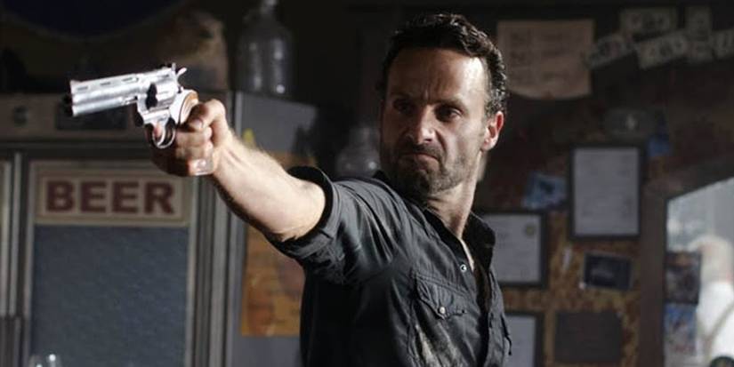 Rick Grimes Rivolver Rick Grimes' 10 Best Moments In The Walking Dead