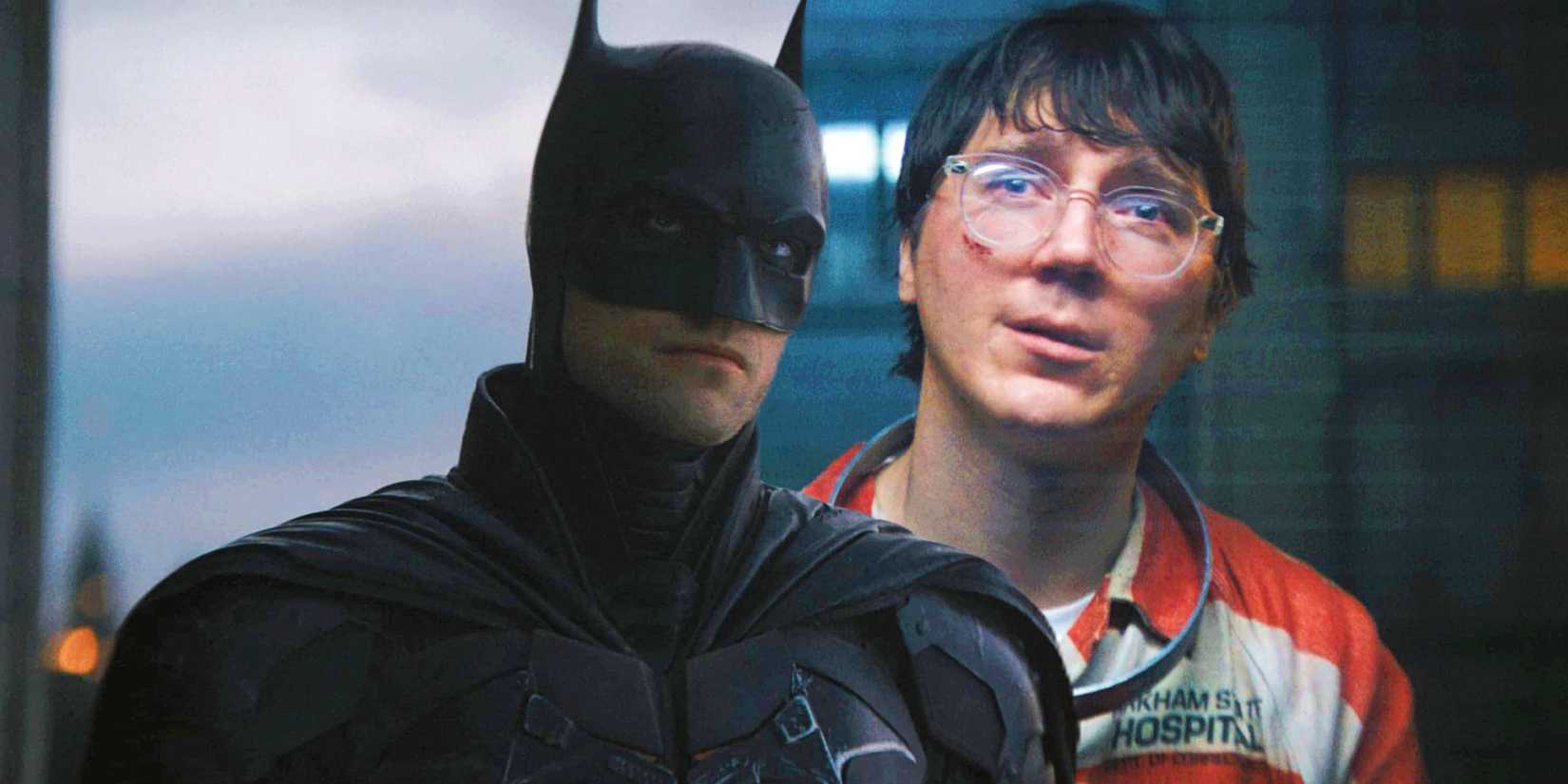 Robert Pattinson e Paul Dano em Batman