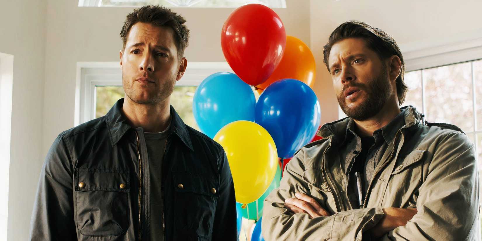 Russell and Colter in Tracker season 1, episode 12, standing together