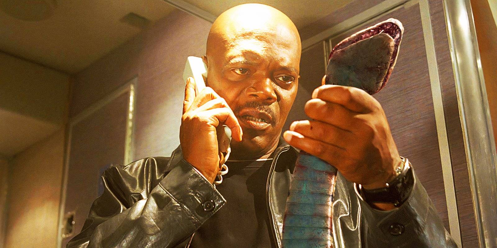 Samuel L. Jackson's Most Iconic Line In Snakes On A Plane Almost Wasn't ...