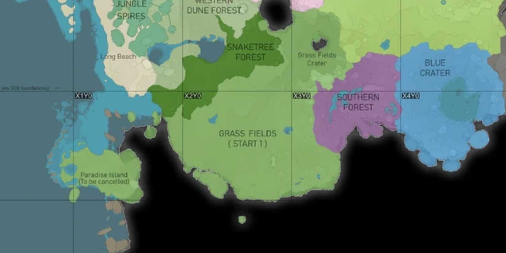 Satisfactory Build Maps 4 Best Spots To Set Up Your Base In Satisfactory