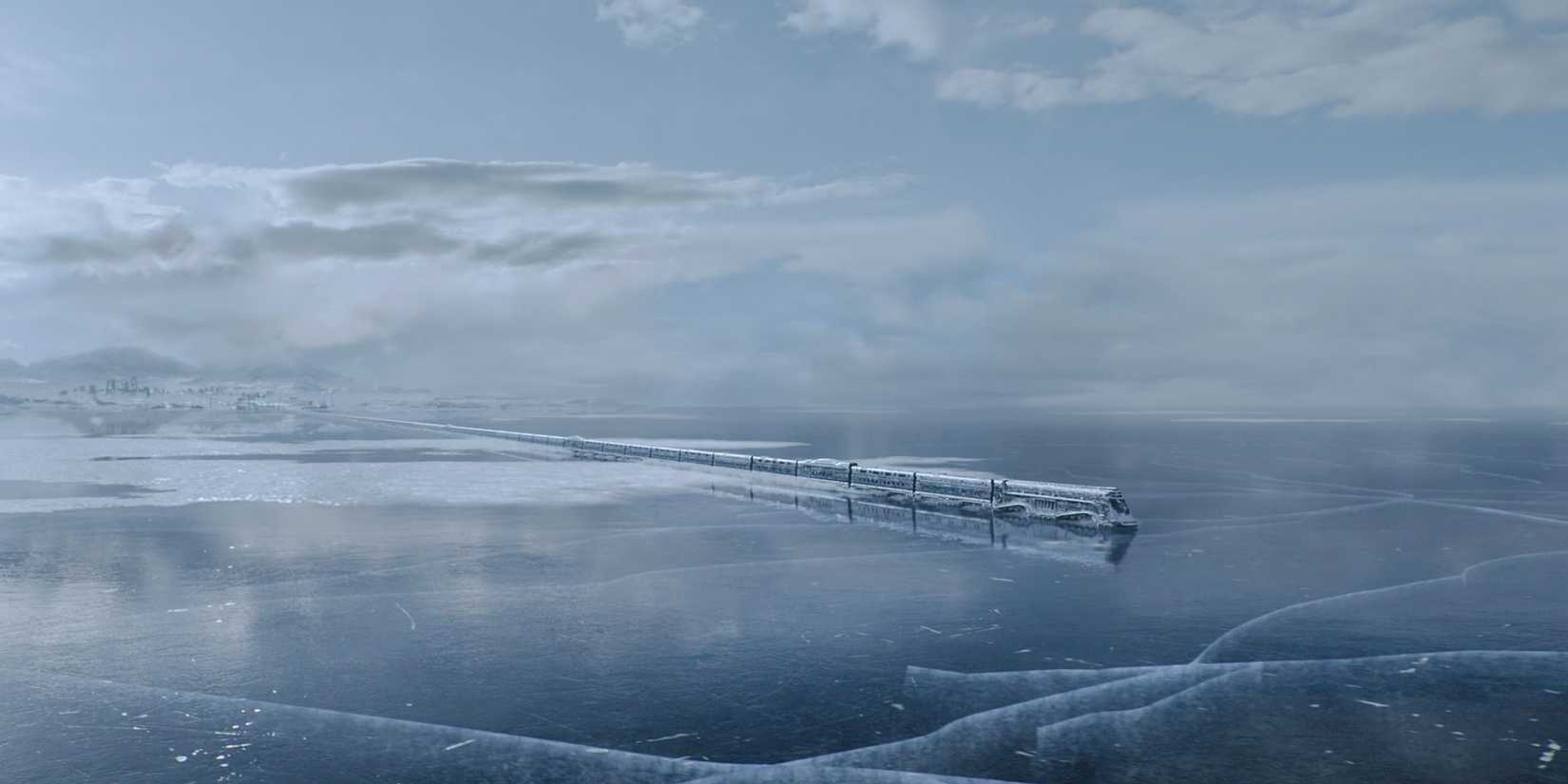 12 Post-Apocalyptic TV Shows, Ranked By How Much You’d Want To Live In What’s Left Of The World 2 The Snowpiercer traveling over the frozen ocean in Snowpiercer Season 4 Episode 10