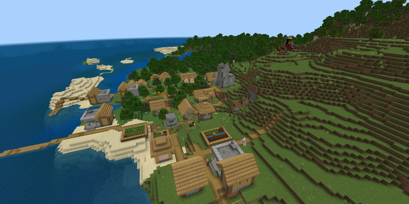 Vill Rminecraft Seed 15 Best Minecraft Seeds For Villages