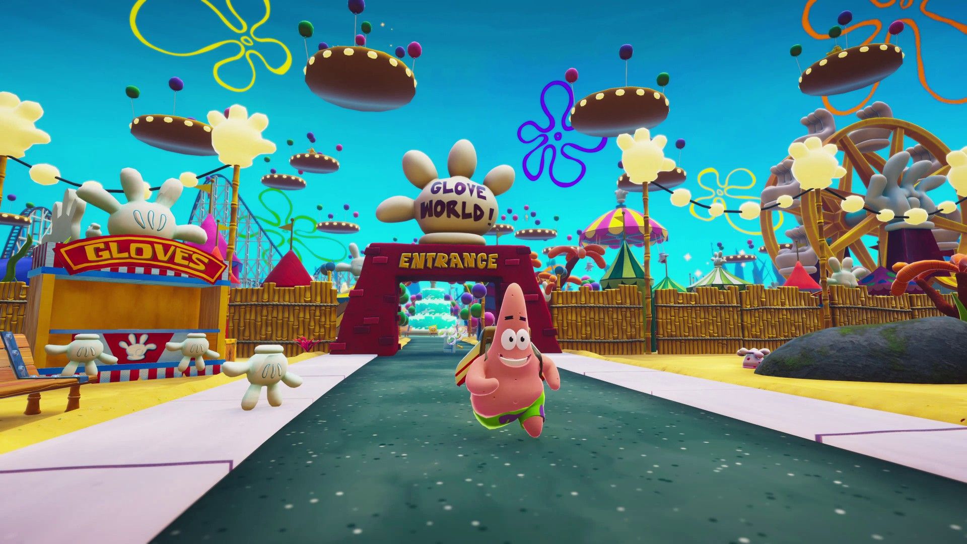 Calamardo está aquí para juzgar tus habilidades artísticas en un clip de juego exclusivo del juego Patrick Star