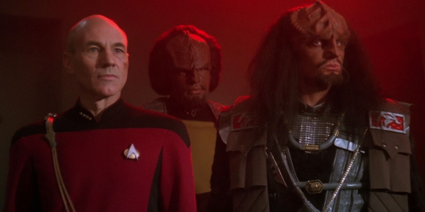 Star Trek TNG Sins of the Father Picard Worf Duras