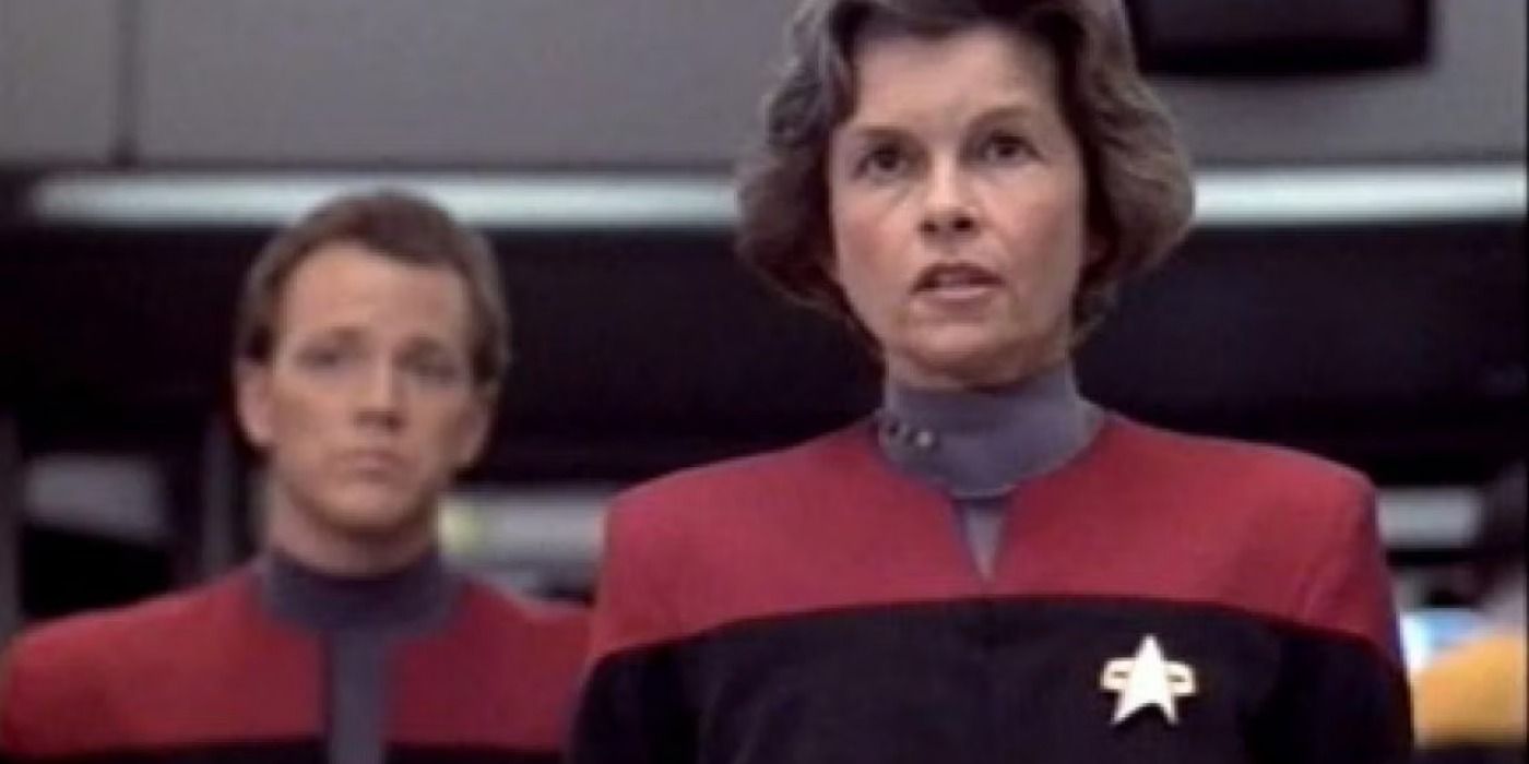 Star Trek Voyager Genevieve Bujold Captain Nicole Janeway