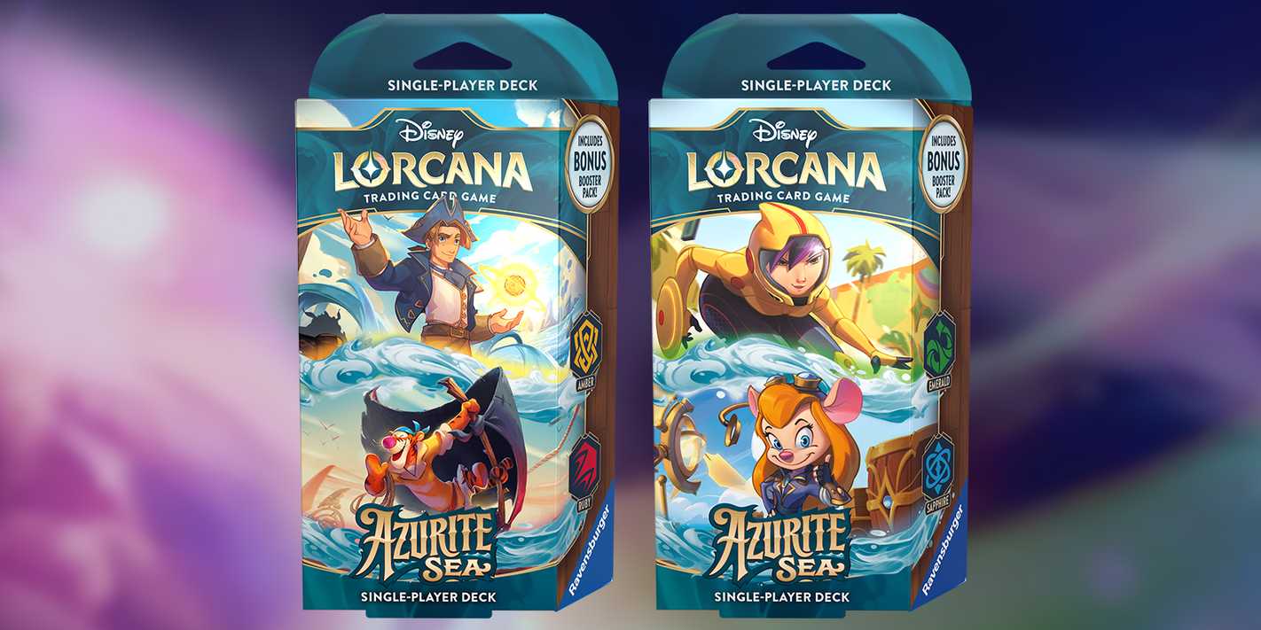 Disney Lorcana: Azurite Sea - Release Date, Pricing, & New Cards Disney Lorcana: Azurite Sea - Release Date, Pricing, & New Cards