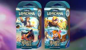 lorcana azurite sea starter deck list Amazon.com: Ravensburger Disney Lorcana TCG: Azurite Sea - Amber & Ruby Single-Player Starter Deck | Engaging Gameplay | Over 200 Original Disney Artworks