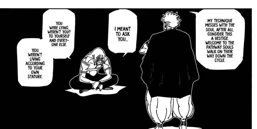 Every Jujutsu Kaisen Character's Fate, Explained 3 Sukuna and Mahito talking in chapter 271 of Jujutsu Kaisen