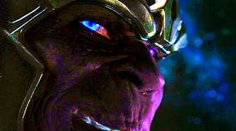 Thanos considering courting Death in The Avengers