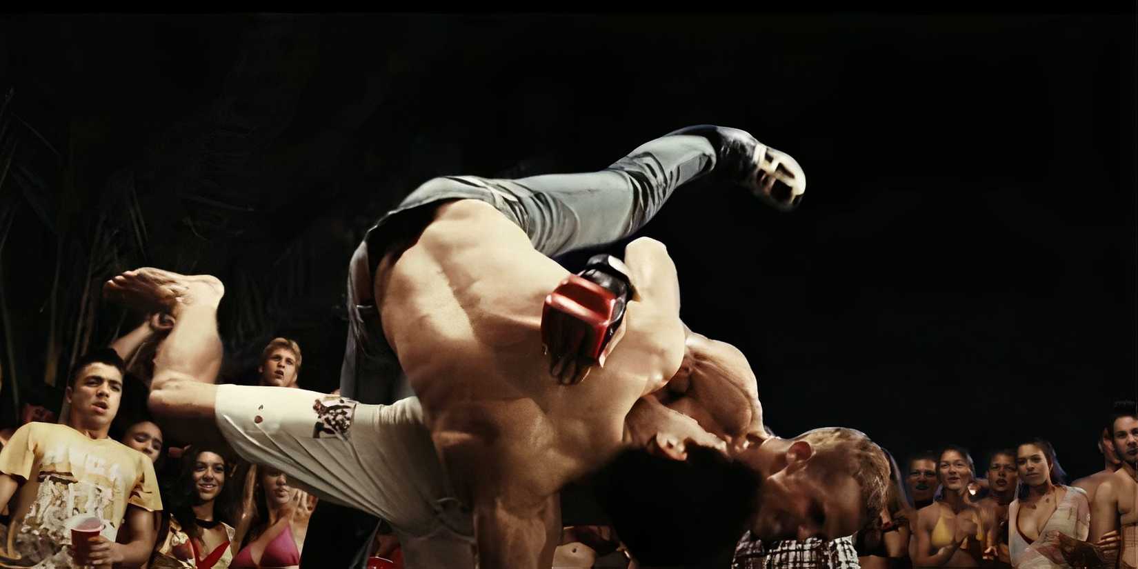 The failed flying armbar in Never Back Down 2008