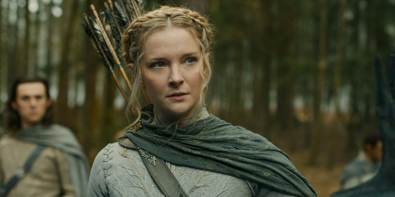 Galadriel (Morfydd Clark) in The Lord of the Rings: The Rings of Power Season 2 Episode 4